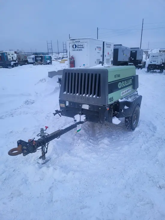 2018 Sullair 185DPQ-KU-T3 Air Compressor