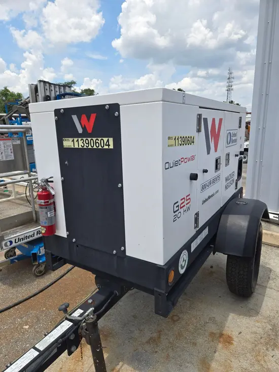 2022 Wacker Neuson G25 T4F Diesel Generator