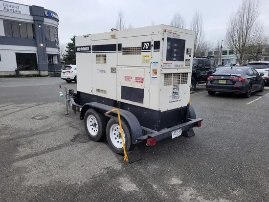 2022 Multiquip DCA70SSIU4F Diesel Generator