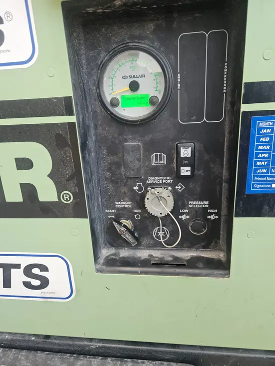 2019 Sullair 185DPQ-KU-T3 Air Compressor