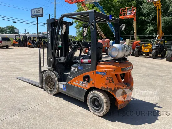 2021 Doosan G25N-7DF Warehouse Forklift