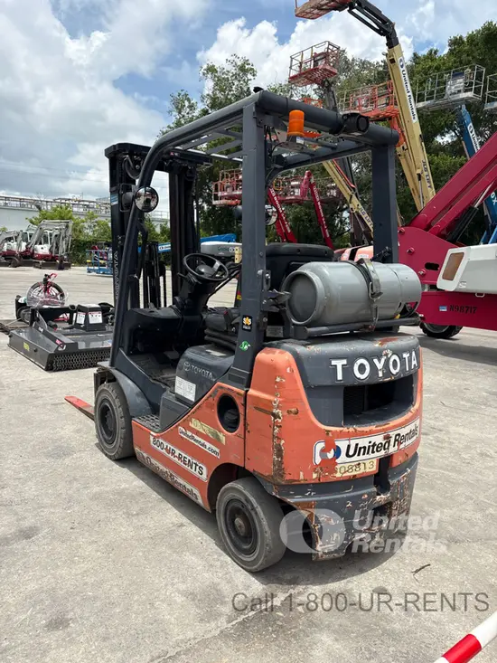 2019 Toyota 8FGU15 Warehouse Forklift