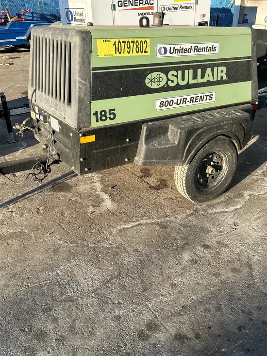 2018 Sullair 185DPQ-KU-T3 Air Compressor
