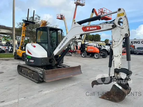 2021 Bobcat E50 Mini Excavator