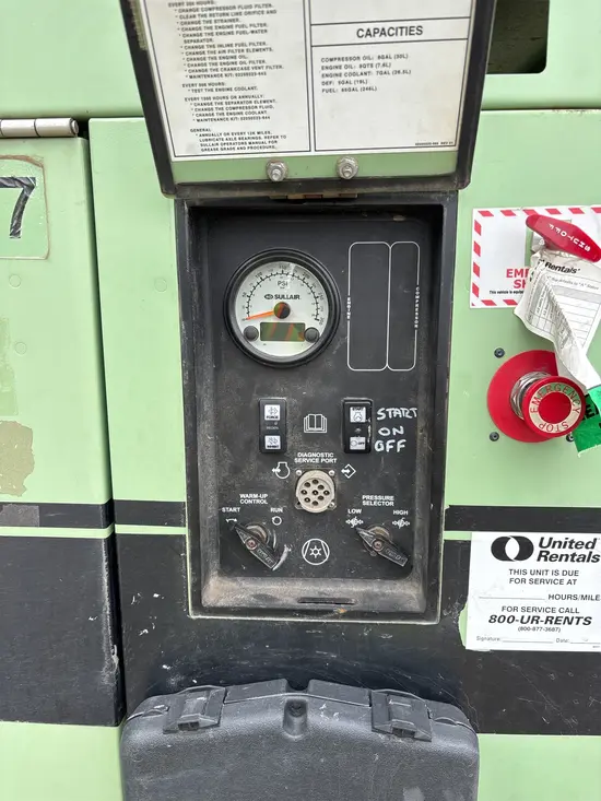 2019 Sullair 400HDPQ-CU Air Compressor