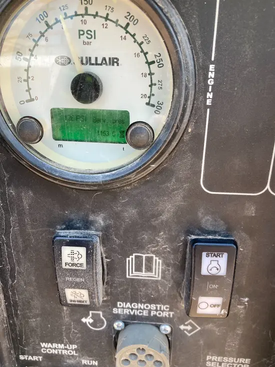 2018 Sullair 185DPQ-JD Air Compressor