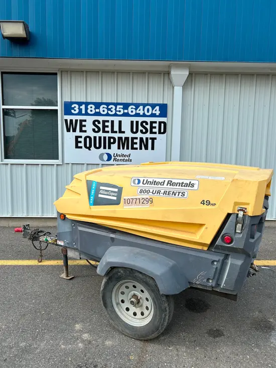 2018 Atlas Copco XAS185KD7 T4F Air Compressor