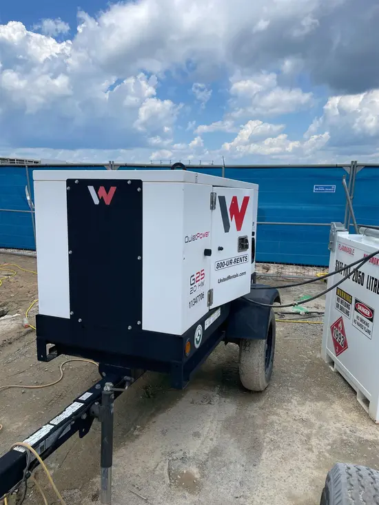 2022 Wacker Neuson G25 T4F Diesel Generator