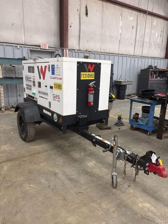 2021 Wacker Neuson G25 T4F Diesel Generator
