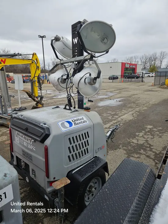 2017 Wacker Neuson LTV6K Portable Light Tower