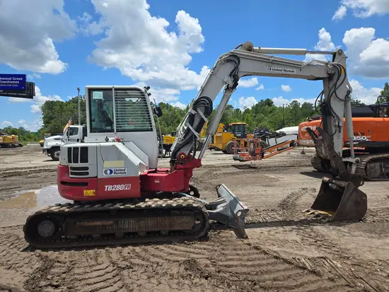 2018 Takeuchi TB280FR Excavator