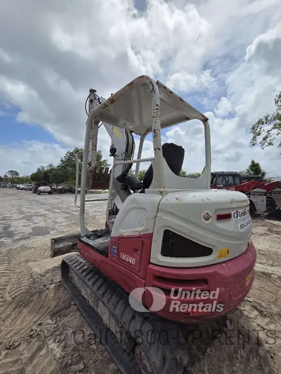 2021 Takeuchi TB240 Mini Excavator
