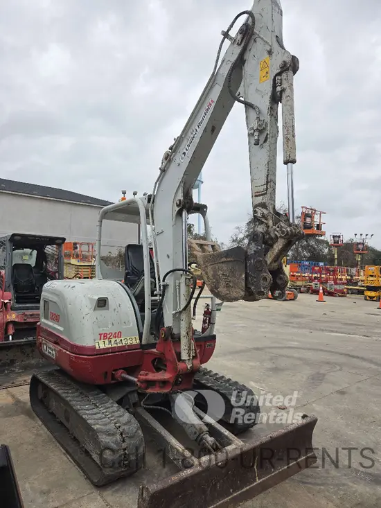 2022 Takeuchi TB240 Mini Excavator