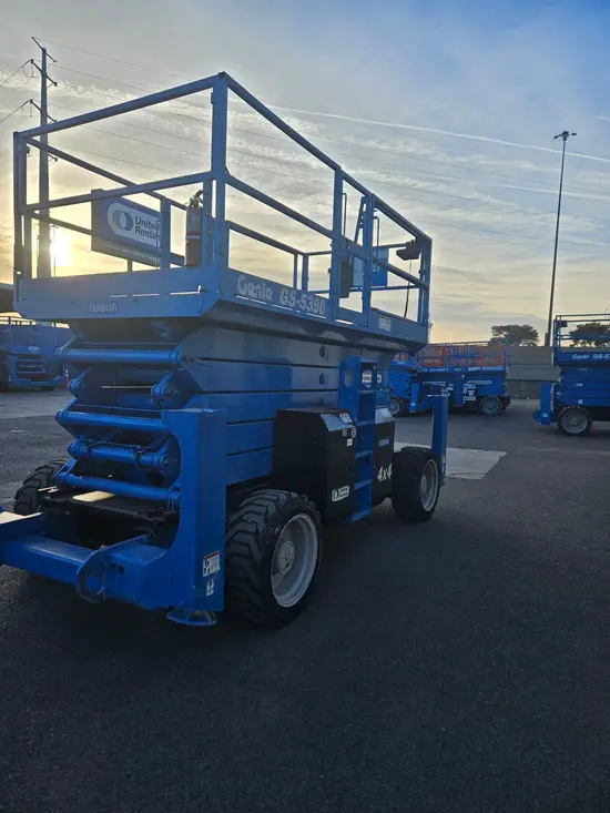 2017 Genie GS-5390 RT Rough Terrain Scissor Lift
