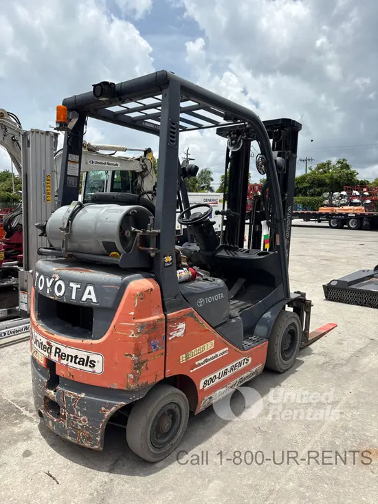 2019 Toyota 8FGU15 Warehouse Forklift