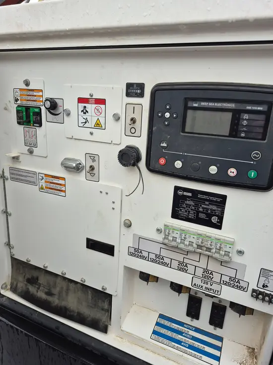 2023 Wacker Neuson G50 T4F 600V Diesel Generator