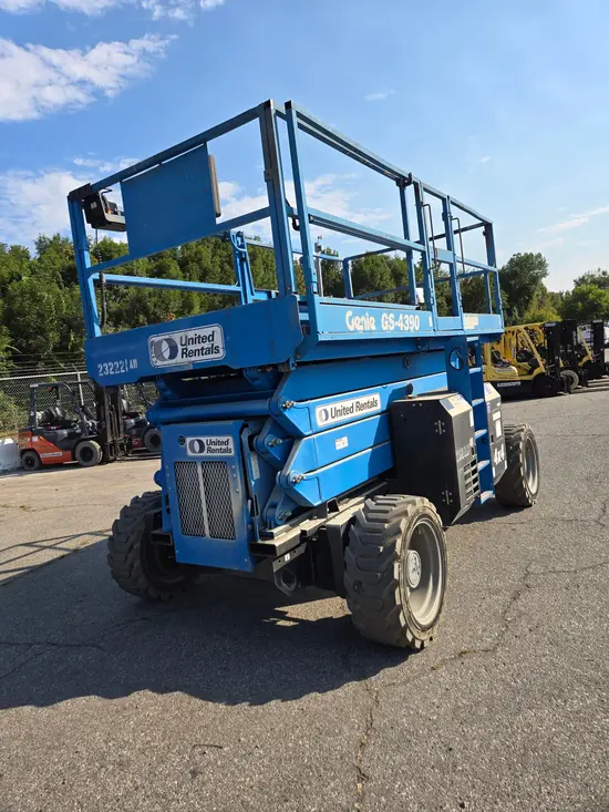 2019 Genie GS-4390 RT Rough Terrain Scissor Lift