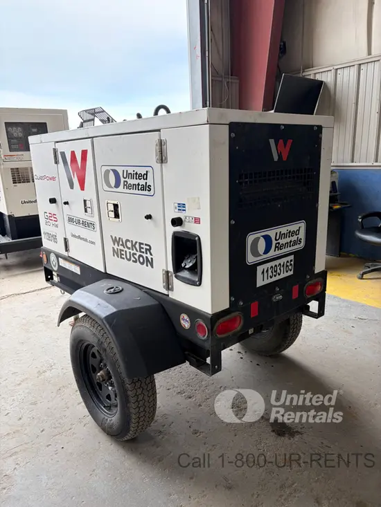 2022 Wacker Neuson G25 T4F Diesel Generator