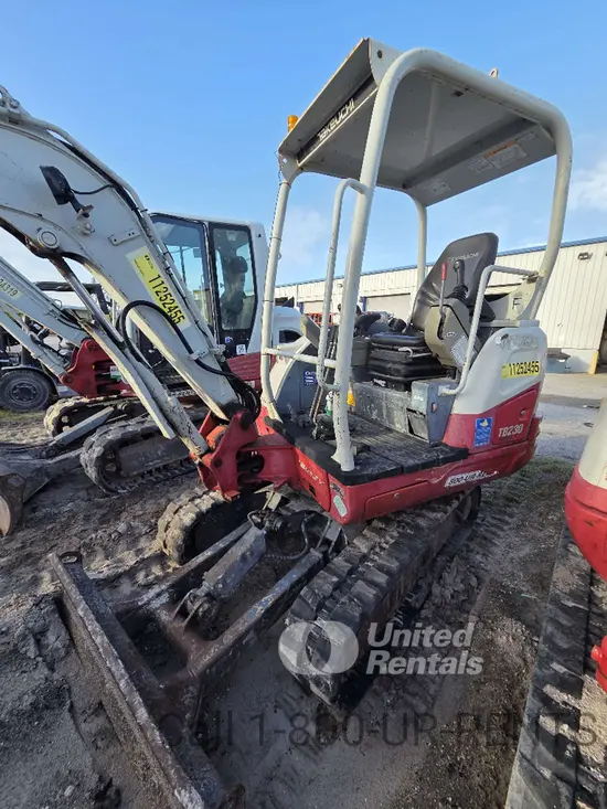 2021 Takeuchi TB230 Mini Excavator