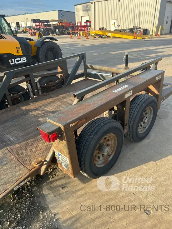 2016 JLG 7610 Hydraulic Drop Deck Trailer