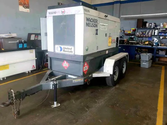 2014 Wacker Neuson G 120 Diesel Generator
