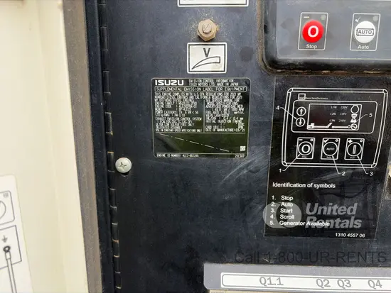 2021 Atlas Copco QAS 45 Diesel Generator
