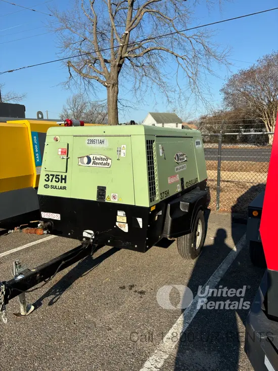 2019 Sullair 375H DPQ-JD3 Air Compressor