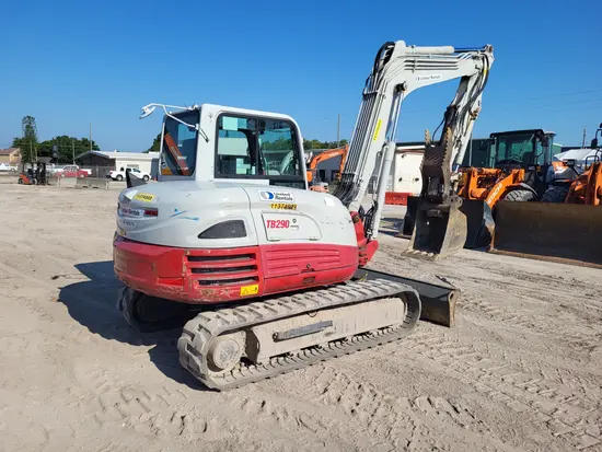 2022 Takeuchi TB290C Mini Excavator
