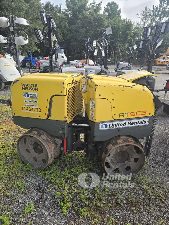 2022 Wacker Neuson RTLX-SC3 Double Drum Roller