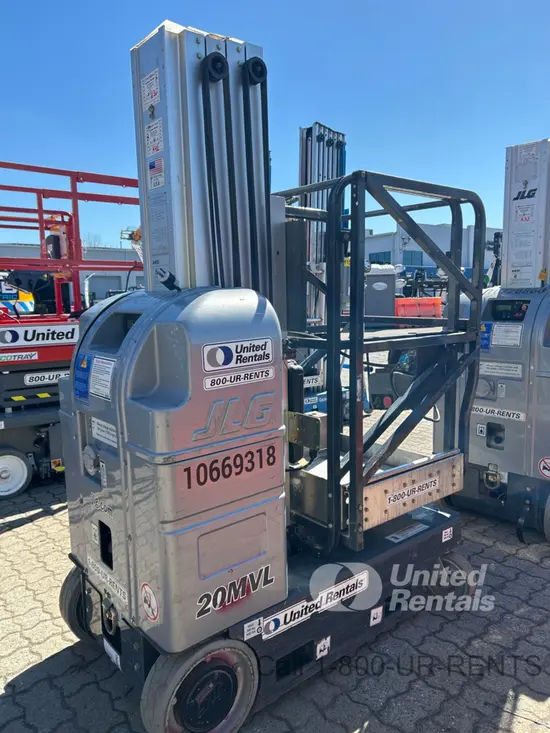 2017 JLG 20MVL Self-Propelled One-Person Lift