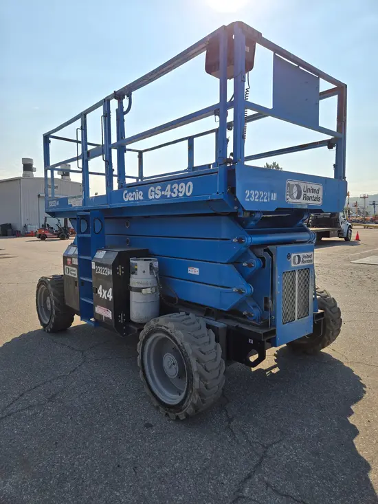 2019 Genie GS-4390 RT Rough Terrain Scissor Lift
