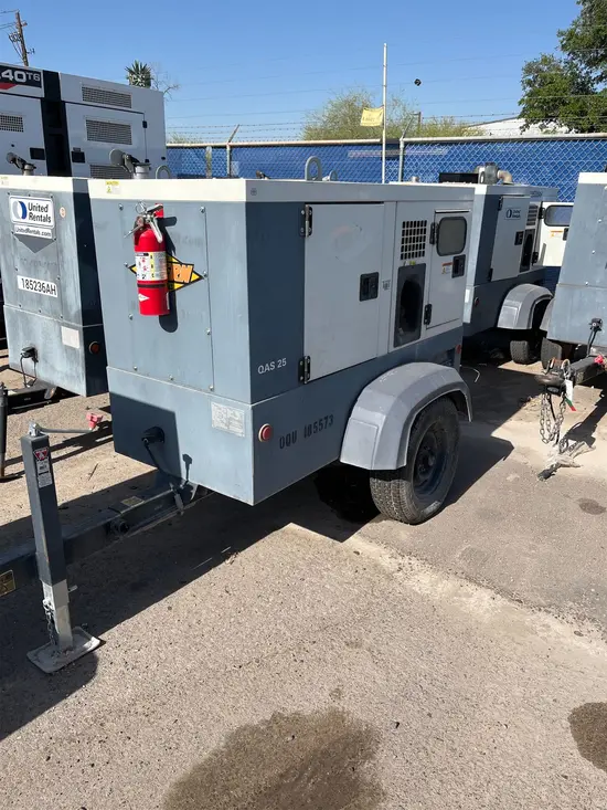 2017 Atlas Copco QAS25 Diesel Generator