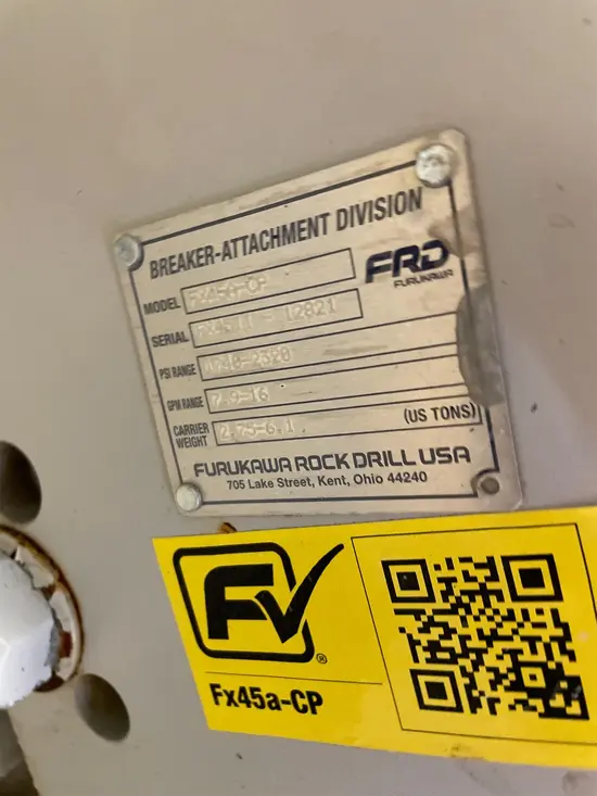 2023 FURUKAWA K-FX45ACP-QA Attachment