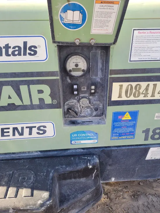 2018 Sullair 185DPQ-KU-T3 Air Compressor