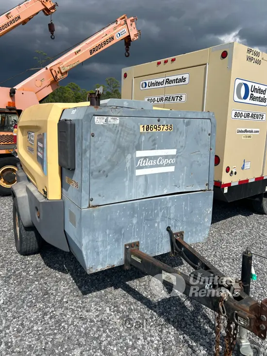 2017 Atlas Copco XAS440JD T4F Air Compressor