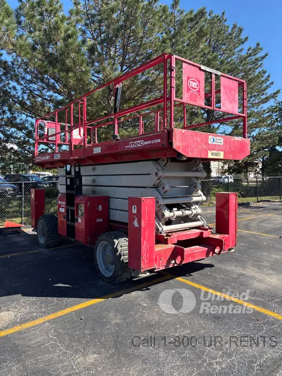 2017 MEC 6092RT Rough Terrain Scissor Lift