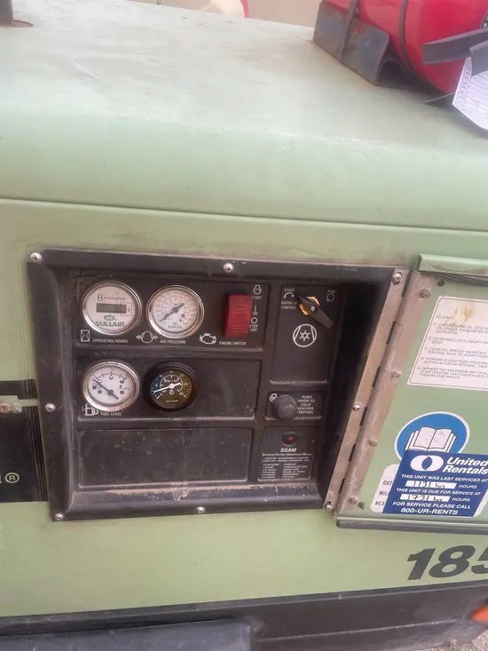 2018 Sullair 185DPQ-KU-T3 Air Compressor