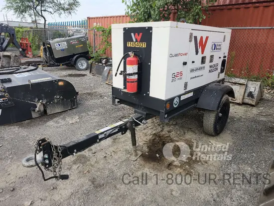 2022 Wacker Neuson G25 T4F Diesel Generator