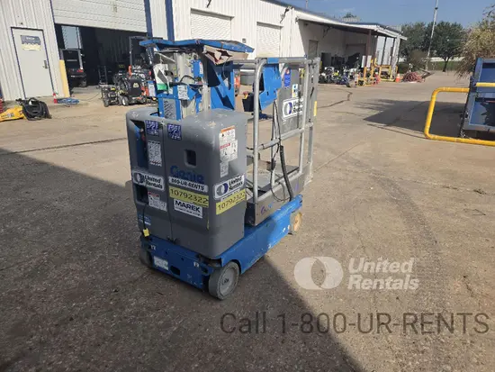 2018 Genie GR-12 Self-Propelled One-Person Lift