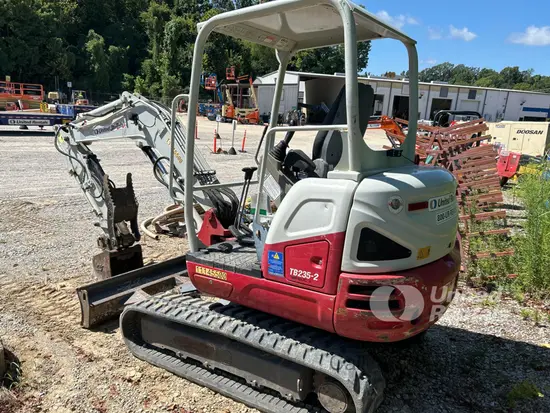 2021 Takeuchi TB235-2R Mini Excavator