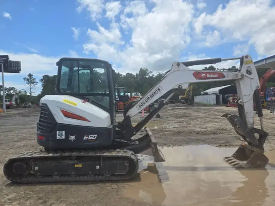 2021 Bobcat E50 Mini Excavator