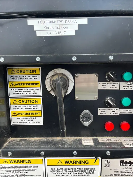 2019 FLAGRO FMA-1500 Heater