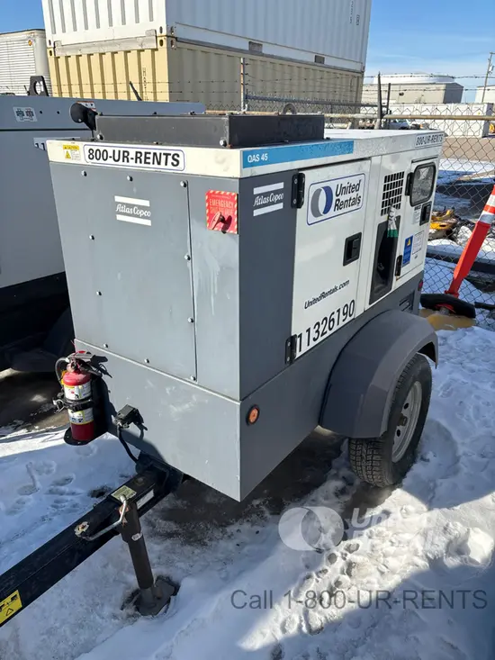 2021 Atlas Copco QAS 45 T4F Diesel Generator