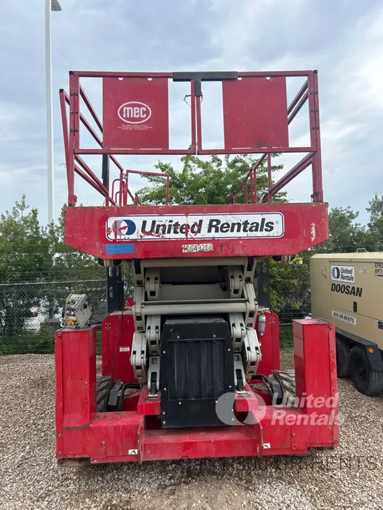 2017 MEC 6092RT Rough Terrain Scissor Lift