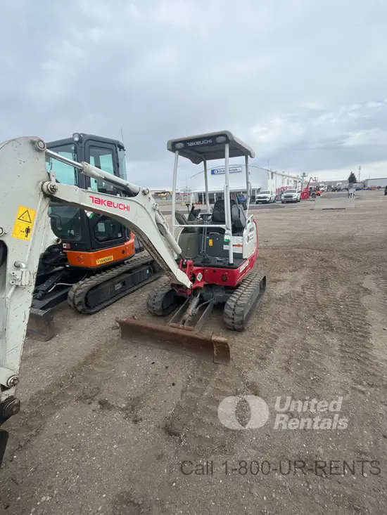 2021 Takeuchi TB216 Mini Excavator