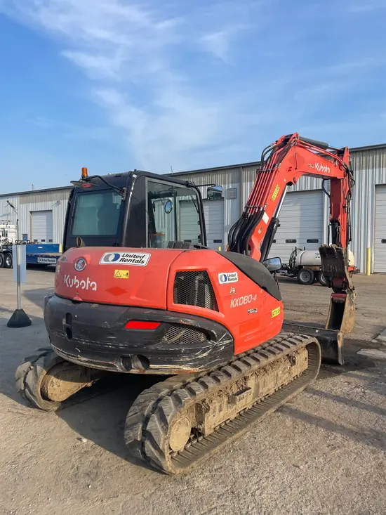2020 Kubota KX080-4S Mini Excavator