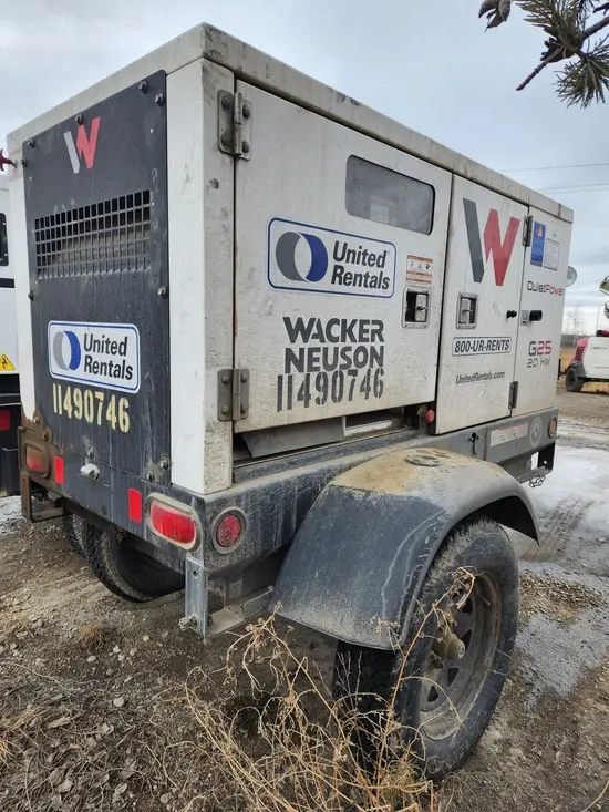 2022 Wacker Neuson G25 T4F Diesel Generator