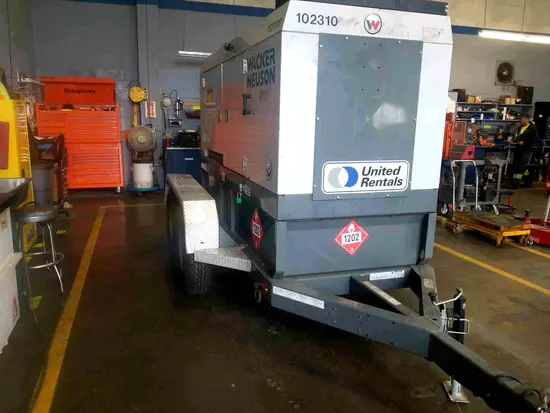 2014 Wacker Neuson G 120 Diesel Generator