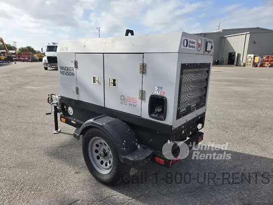2021 Wacker Neuson G25 T4F Diesel Generator
