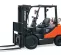 Orange 5000 lb Warehouse Forklift